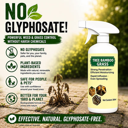 Fast-Acting Natural Weed & Grass Killer Spray