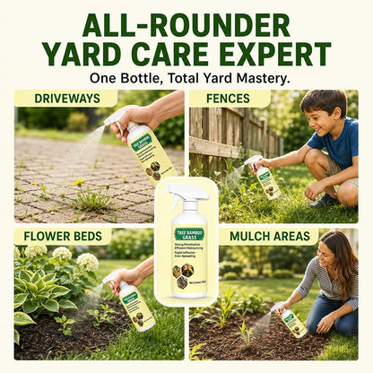 Fast-Acting Natural Weed & Grass Killer Spray