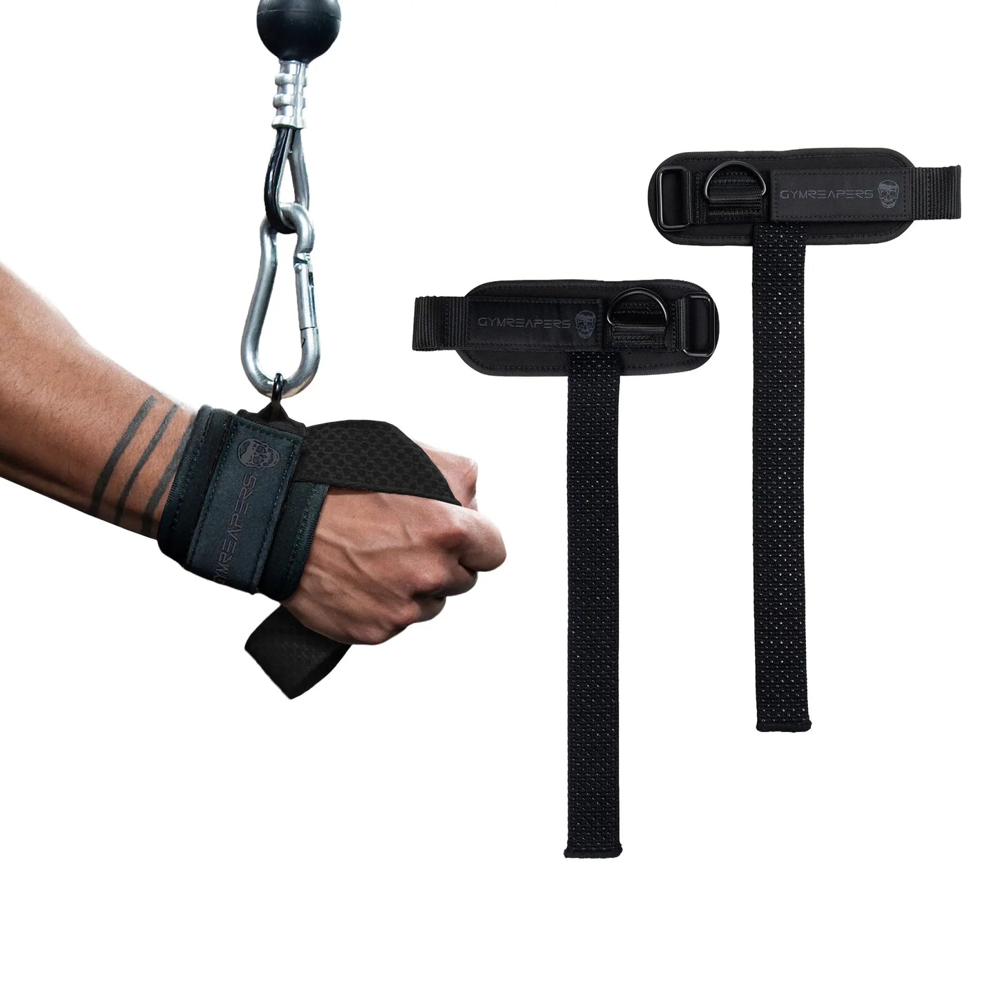 Cushioned Anti-Slip Lifting Straps for Weight Training
