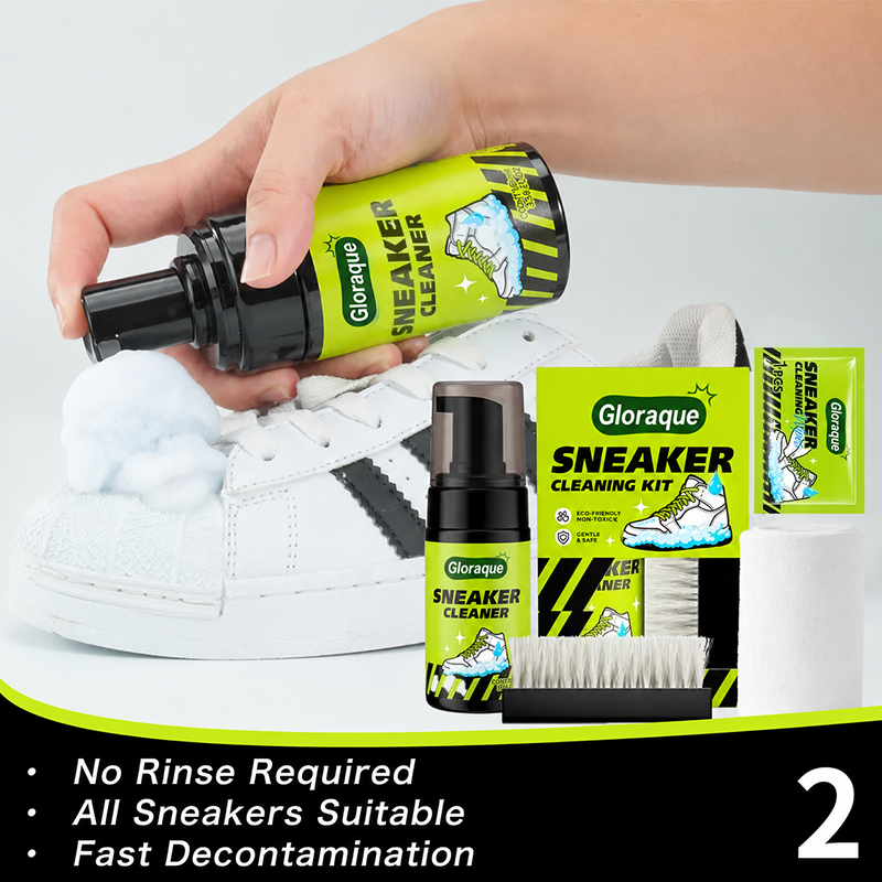 All-in-One Shoe Sneaker Cleaning Kit