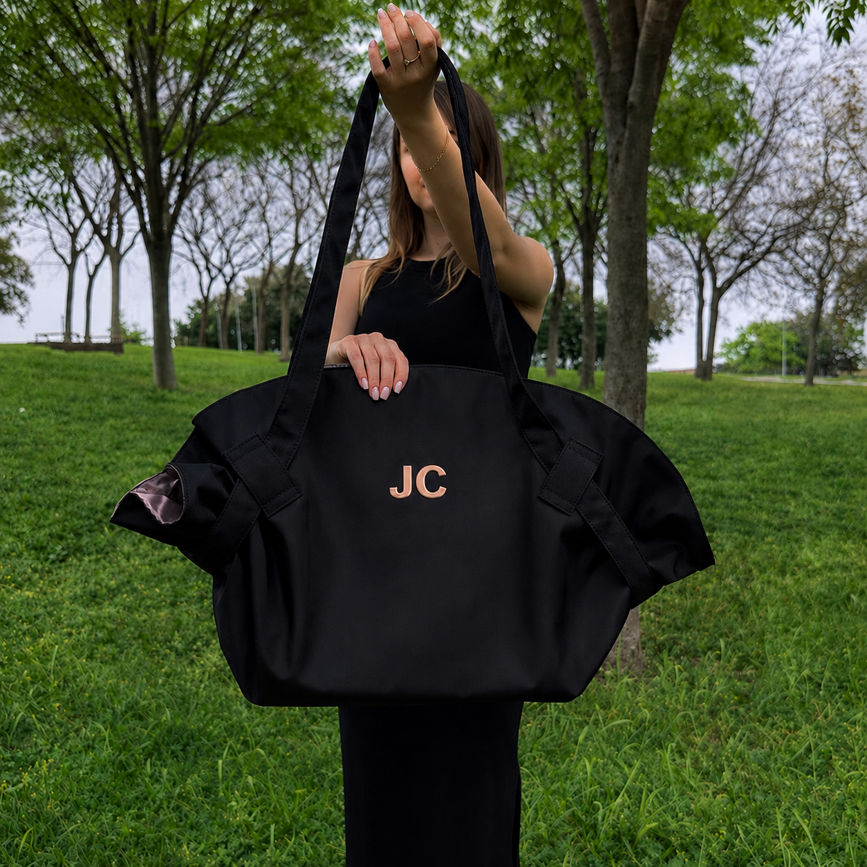 One-Pull Lay-Flat Reusable Grocery Bag