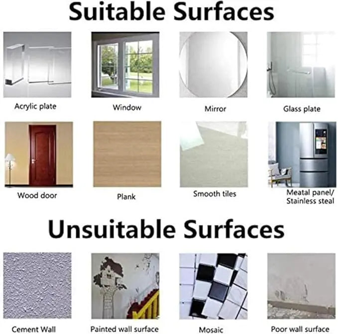 Clear Interlocking Adhesive Wall Hooks