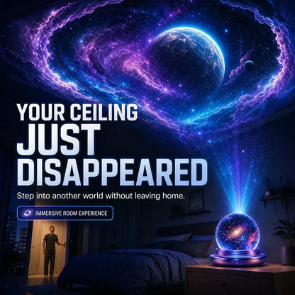 🔮5-in-1 Galaxy Star Projector – Ocean Wave Night Light for Bedroom